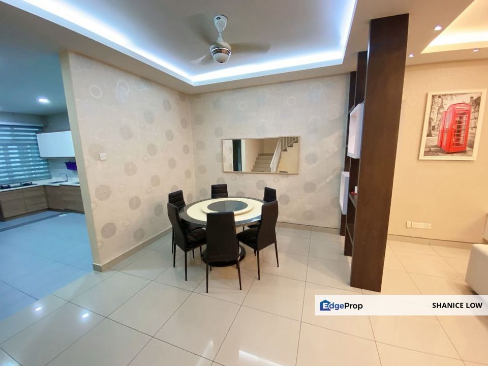 Taman Puchong Utama 2 storey 22x75 4 bedrooms 3 bathrooms fully furnished for Rent, Selangor, Puchong