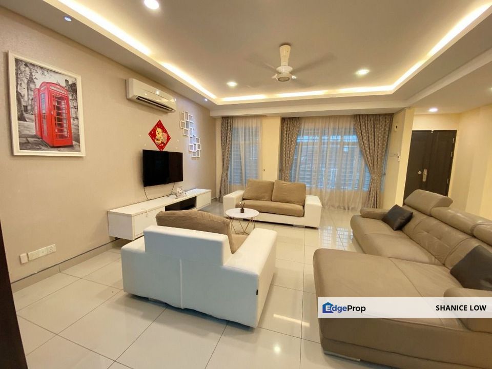 Taman Puchong Utama 2 storey 22x75 4 bedrooms 3 bathrooms fully furnished for Rent, Selangor, Puchong