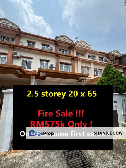 Taman Tasik Prima, Lake Vista, Puchong 2.5 storey 20x65 5 bedrooms good condition for sale, Selangor, Puchong
