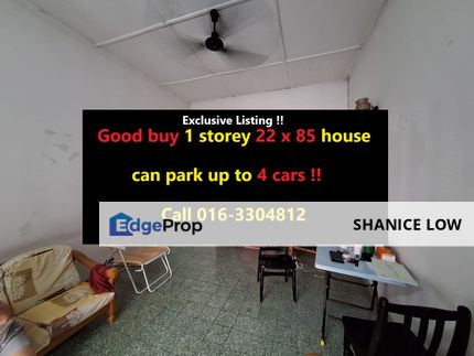 Taman Ehsan 1 storey 22x85 Good buy Extra long can park 4 cars for Sale, Selangor, Kepong