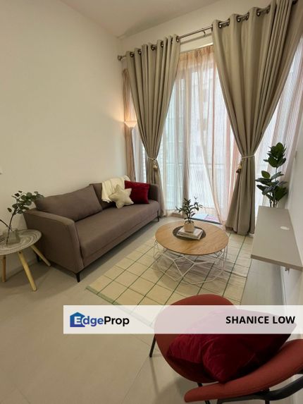Laurel Residence Bangsar South 495sf 1 plus 1room fully furnished Rent, Kuala Lumpur, Bangsar South