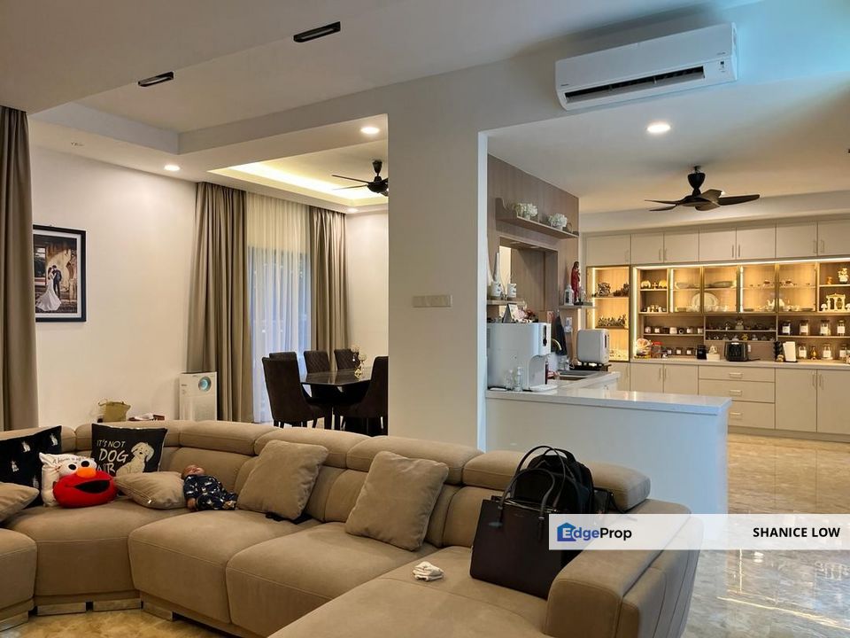 Lake Edge Puchong 2sty Semi-d 50x90 6rooms 7baths gated guarded Sale, Selangor, Puchong