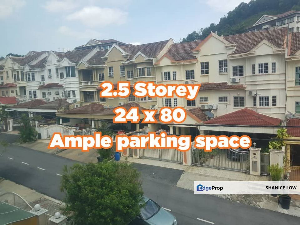 Bayan Hill Homes Bandar Puchong Jaya 2.5 storey link house 24x80 5 bedrooms 4 bathrooms Ample parking space for Sale, Selangor, Puchong