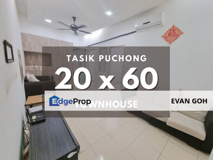 Town Villa, Taman Tasik Puchong @ Townhouse 20x60 (Ground), Selangor, Puchong