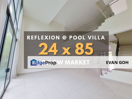 Taman Nusaputra Timur, Puchong 2.5 Storey Terrace, Reflexion Pool Villa 24x85 , Selangor, Puchong