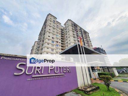 RENOVATED Suri Pueri Service Apartment FULL LOAN, Selangor, Shah Alam