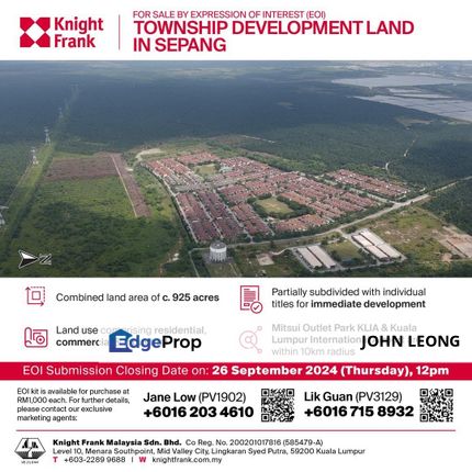 Township Development Land @ Sepang, Selangor, Sepang