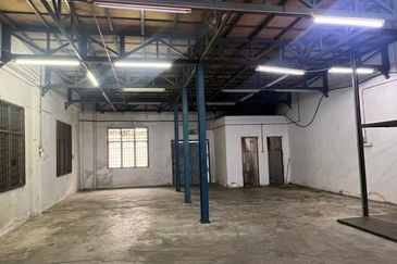 Ulu Tiram 14 TERRACE FACTORY For RENT- BARE UNIT
