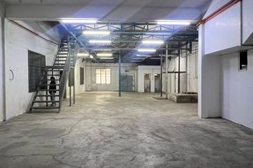 Ulu Tiram 14 TERRACE FACTORY For RENT- BARE UNIT