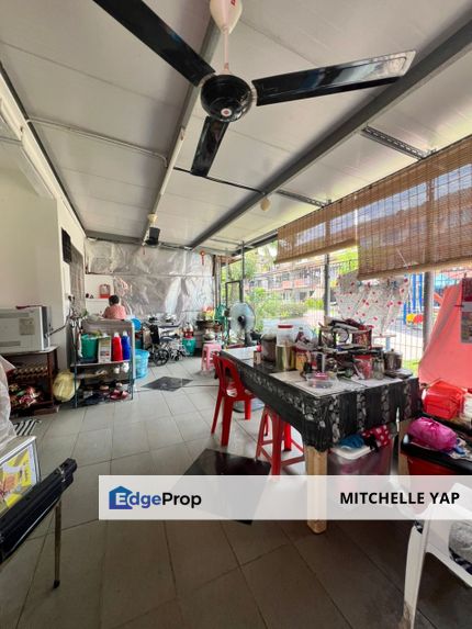 Villa Ros Tampoi Indah Townhouse got land FOR SALES - 3 BEDROOMS - Ground Flr - Corner, Johor, Johor Bahru