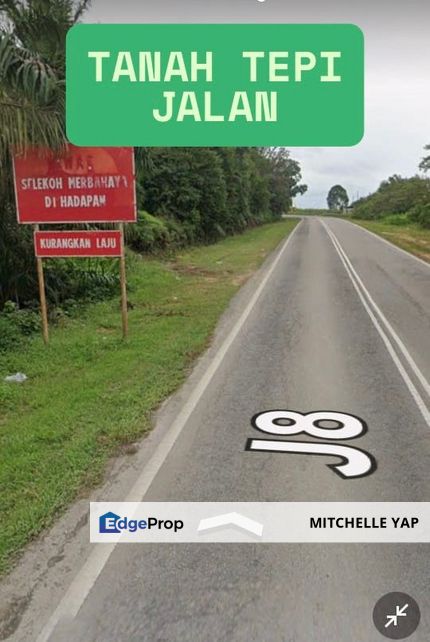 Mukim: Senai Location  : Tepi  Jalan Utama (J8) LAND For SALES, Johor, Kulai