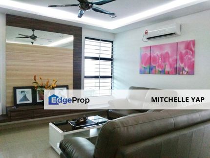 Taman Ungku Tun Aminah Promenade 超大双层Cluster出售 FOUR PLUS ONE BEDROOMS For SALES, Johor, Skudai