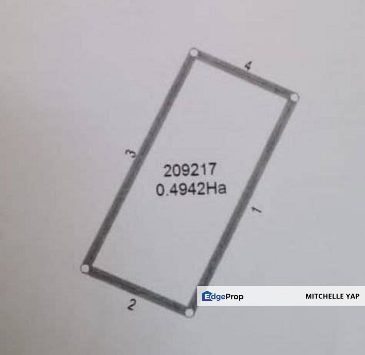 ULU TIRAM BAN FOO Agricultural Land For SALES - Rectangular shape, Johor, Ulu Tiram