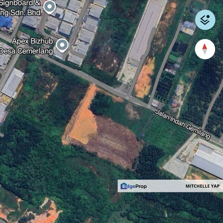 Desa Cemerlang Land for RENT, Johor, Ulu Tiram