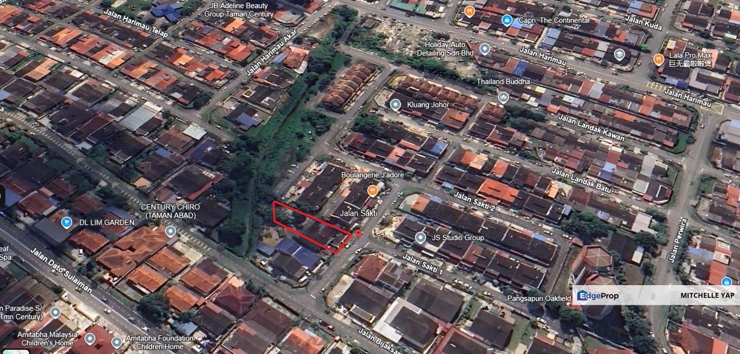 Taman Century Land For Sales, Johor, Johor Bahru