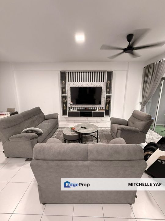 Permas Ville Condominium THREE BEDROOMS For RENT , Johor, Permas Jaya/Senibong
