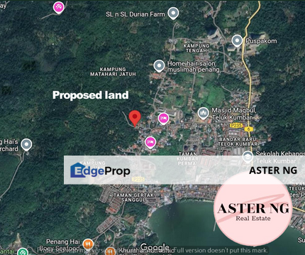 Teluk Kumbar Residential Land for sale , Penang, Teluk Kumbar