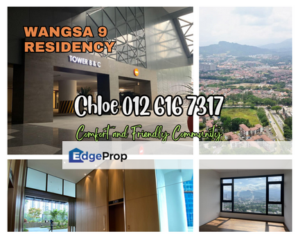 Wangsa 9 at Wangsa Maju ~ NEW Spacious & luxury condo matured location easy access by major highway FOR SALE, Kuala Lumpur, Wangsa Maju