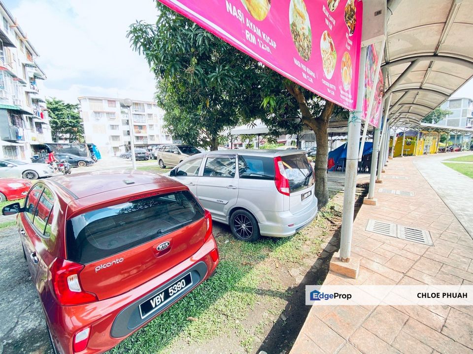 Wangsa Maju Seksyen 1 Flat 527sf near Aeon Mall and Lrt | 2 Bedrooms 1 Bathroom FOR SALE, Kuala Lumpur, Wangsa Maju