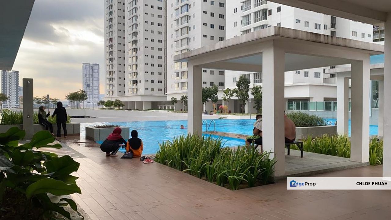 1009sf Maxim Citylights Sentul 2 car parks good condition partly furnished - FOR SALE, Kuala Lumpur, Sentul