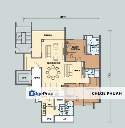SERI RIANA Luxury Residence @ Wangsa Maju | 2156sf Spacious Low rise - SALE , Kuala Lumpur, Wangsa Maju
