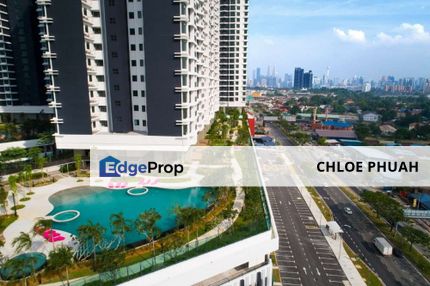 Freehold NON Bumi - KL Traders Square 842sf condo near DUKE and SMK Chong Hwa School - FOR SALE, Kuala Lumpur, Gombak