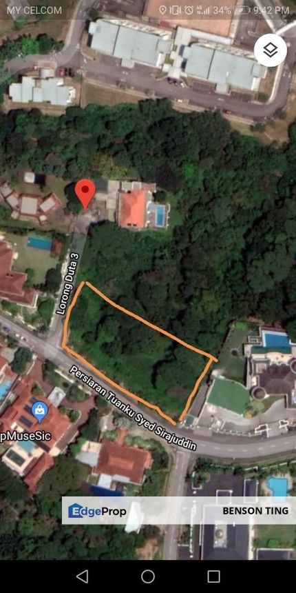 0.9ac Persiaran Duta Residential Land, Kuala Lumpur, Taman Duta