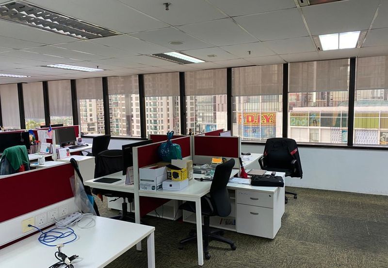 Wisma Consplant Subang Jaya Partially Furnished Office For Rent
