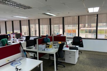 Wisma Consplant Subang Jaya Partially Furnished Office For Rent