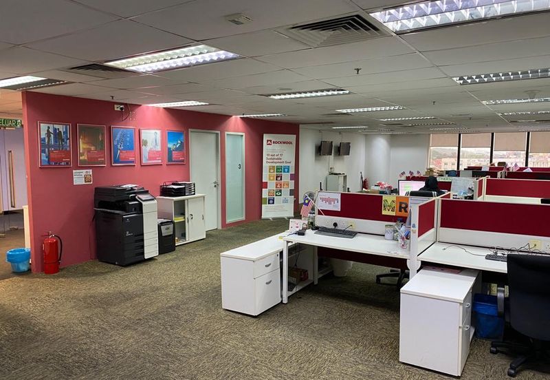 Wisma Consplant Subang Jaya Partially Furnished Office For Rent