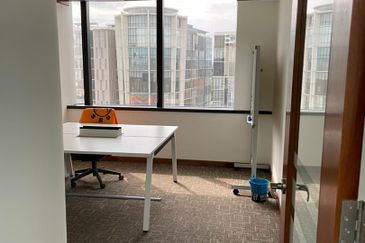 Wisma Consplant Subang Jaya Partially Furnished Office For Rent