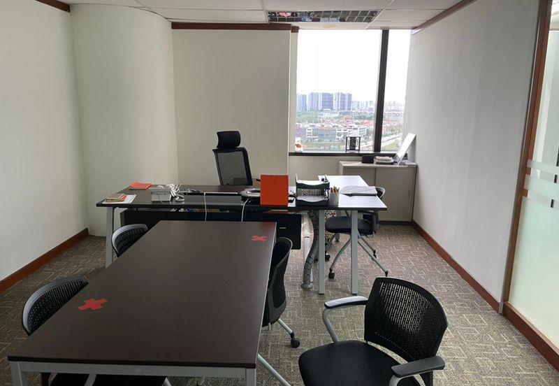 Wisma Consplant Subang Jaya Partially Furnished Office For Rent