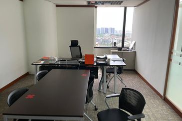 Wisma Consplant Subang Jaya Partially Furnished Office For Rent