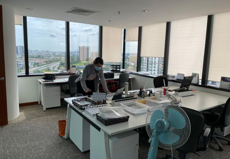 Wisma Consplant Subang Jaya Partially Furnished Office For Rent