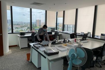 Wisma Consplant Subang Jaya Partially Furnished Office For Rent