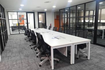 Fully Furnished Corporate Office For Rent (Damansara Heights - MUST VIEW)