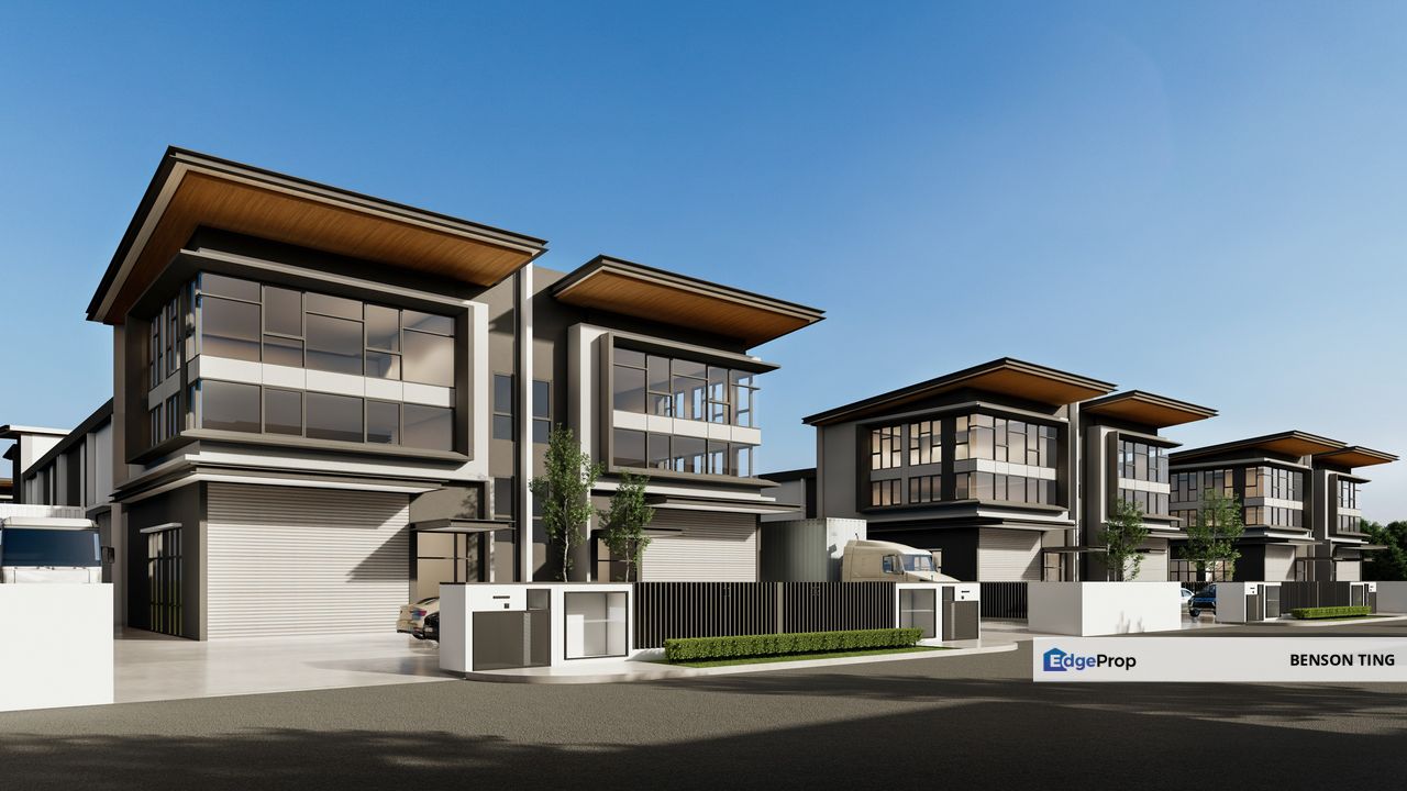 Tiara Industrial Park 3 Freehold New 3 Storey Cluster Factory @ Sepang ...
