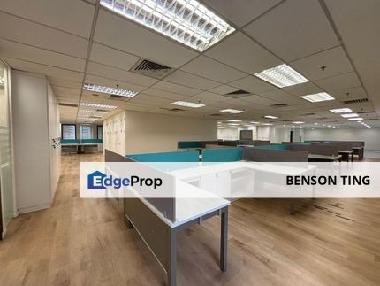 Menara Hap Seng - Minimalist Partially Fitted Office w/Good View, Kuala Lumpur, KLCC