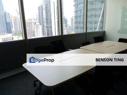 Naza Tower - Bright Elegant Fully Fitted Office with Stunning View , Kuala Lumpur, KLCC
