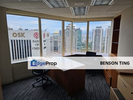 Menara Citibank (KLCC) Fully Furnished Office For Rent, Kuala Lumpur, KL City