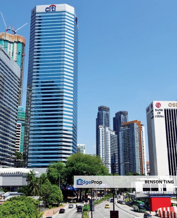Menara Citibank-Fully Fitted,Near KLCC,Pavilion&InterContinental Hotel, Kuala Lumpur, KL City