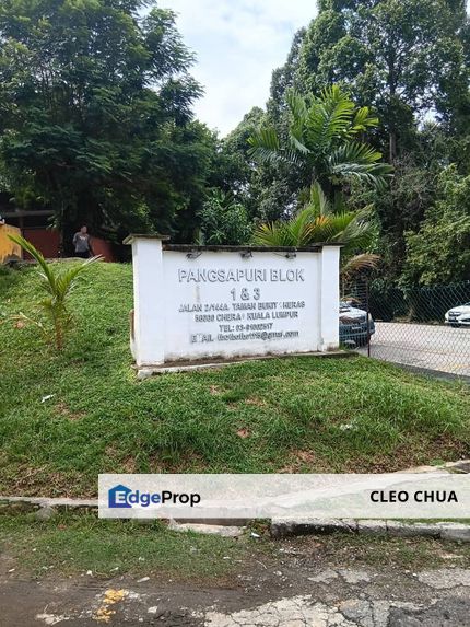 Unit For Sale in Pangsapuri Blok 1 & 3, Kuala Lumpur, Cheras