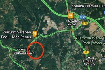 A parcel of agricultural land for sale in Kampung Sungai Buloh, Alor Gajah @ Simpang Ampat, Melaka