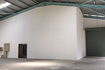 One and a half storey semi detached factory (ISDF 1.5) for sale in Masjid Tanah, Alor Gajah, Melaka