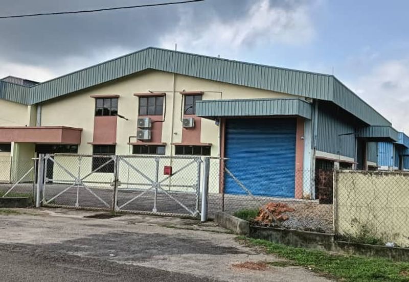 One and a half storey semi detached factory (ISDF 1.5) for sale in Masjid Tanah, Alor Gajah, Melaka