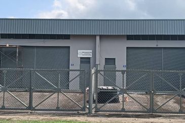 Single storey terrace factory for sale in Masjid Tanah, Alor Gajah