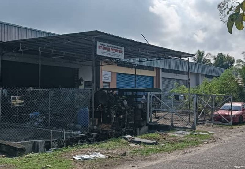 Single storey terrace factory for sale in Masjid Tanah, Alor Gajah