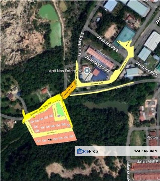 Bungalow lot untuk dijual di Pulau Sebang, Simpang Ampat, Alor Gajah, Melaka, Melaka, Alor Gajah