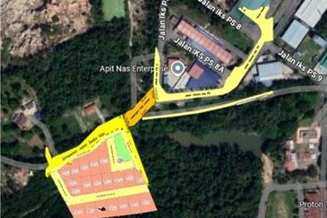 Bungalow lot untuk dijual di Pulau Sebang, Simpang Ampat, Alor Gajah, Melaka