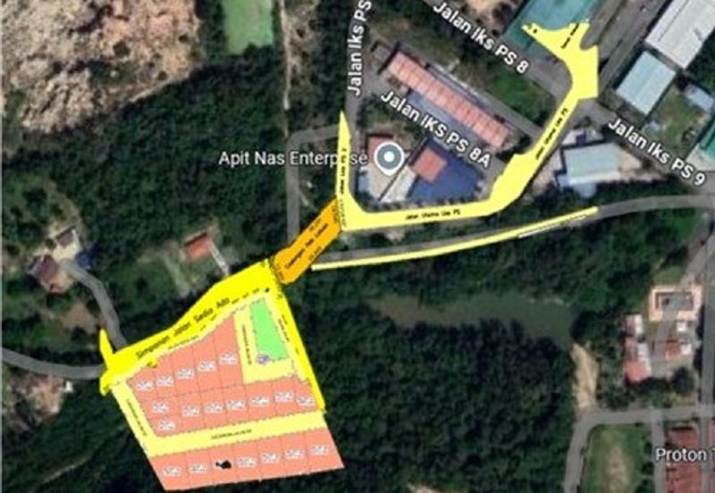 Bungalow lot untuk dijual di Pulau Sebang, Simpang Ampat, Alor Gajah, Melaka